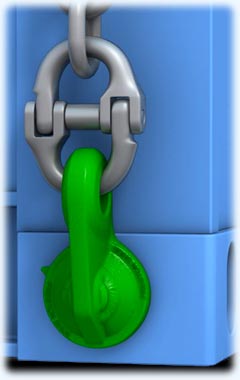 Left Hand Container Lifting Lug